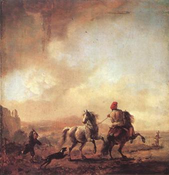 菲利普斯 沃夫曼 Two Horses 菲利普斯 沃夫曼 Two Horses